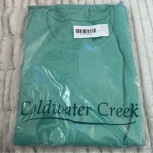 Coldwater Creek Green Tunic Top